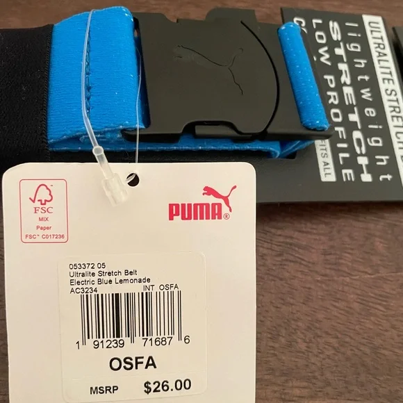 Puma Ultralite Stretch Belt - Picture 2 of 4